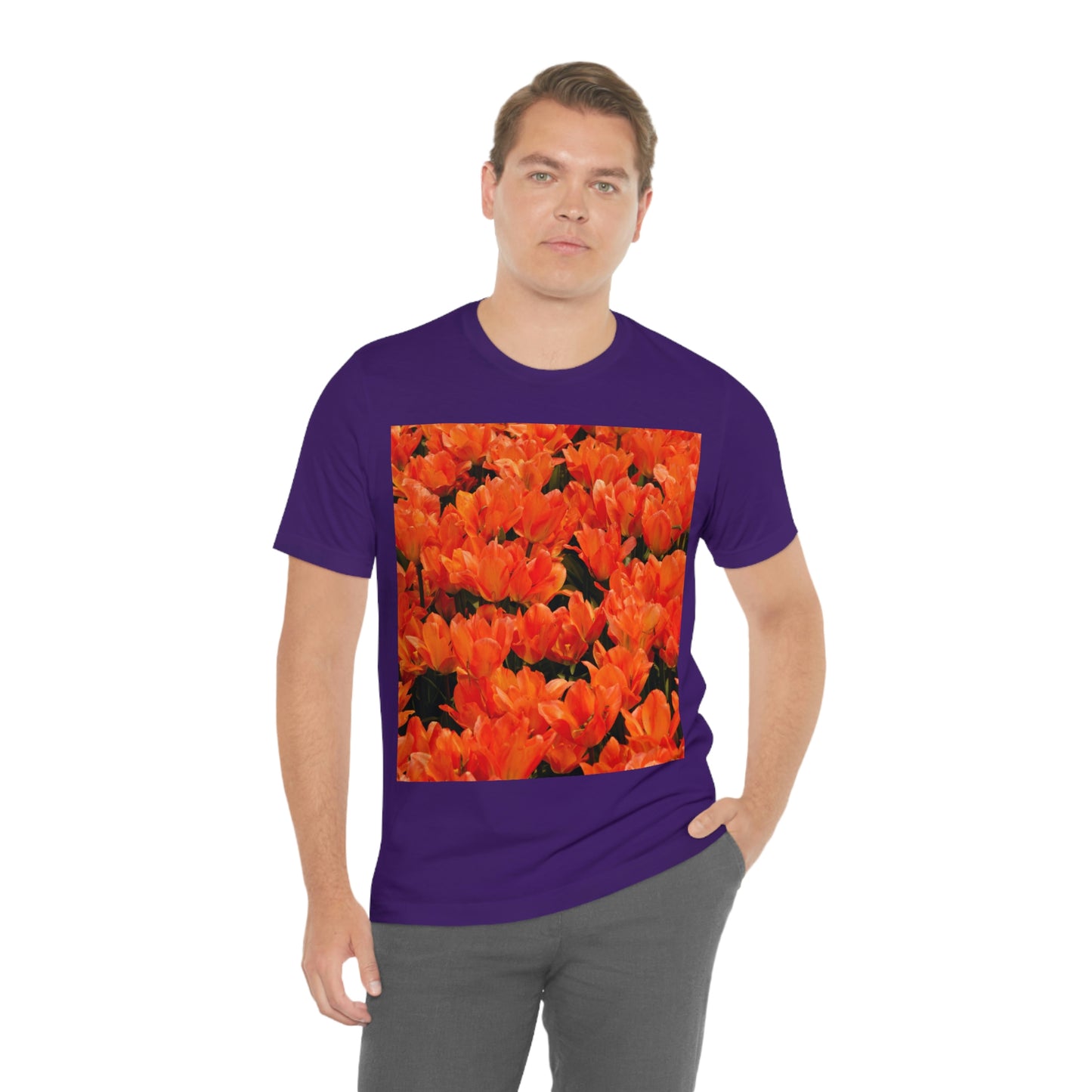 Flowers 03 Unisex Jersey Short Sleeve Tee