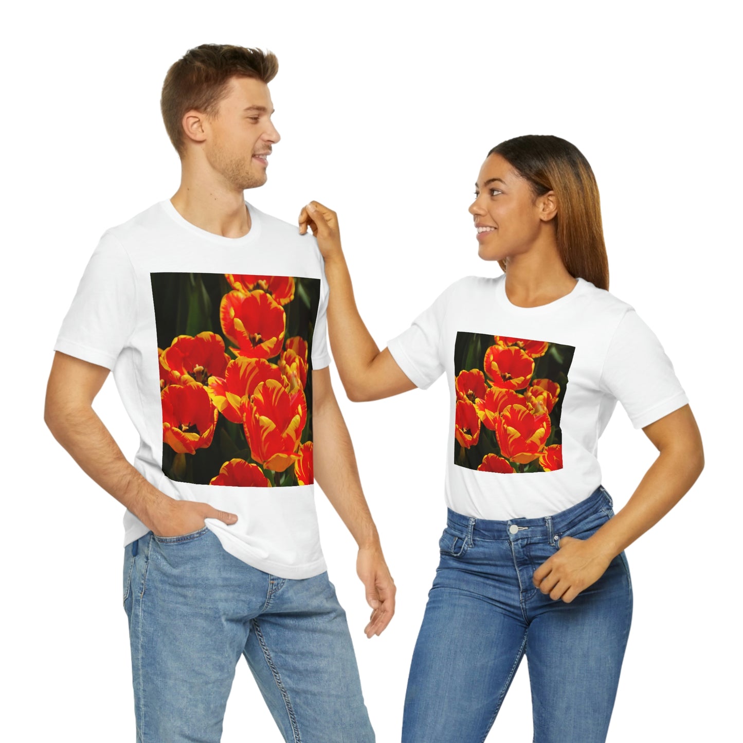 Flowers 19 Unisex Jersey Short Sleeve Tee