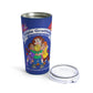 Triple Gratitude with Assorted Monsters Tumbler 20oz