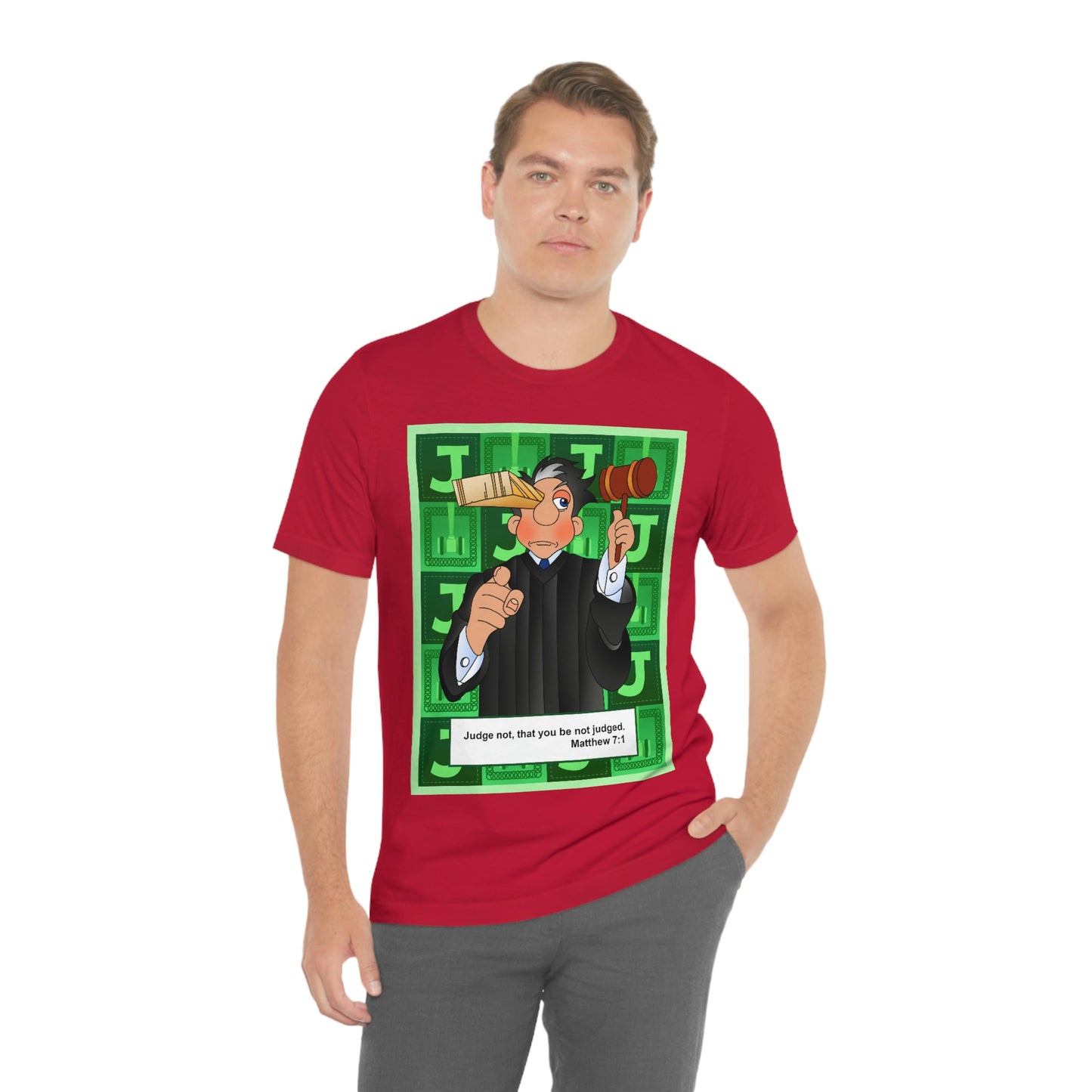 The Bible as Simple as ABC J Unisex Jersey Short Sleeve Tee