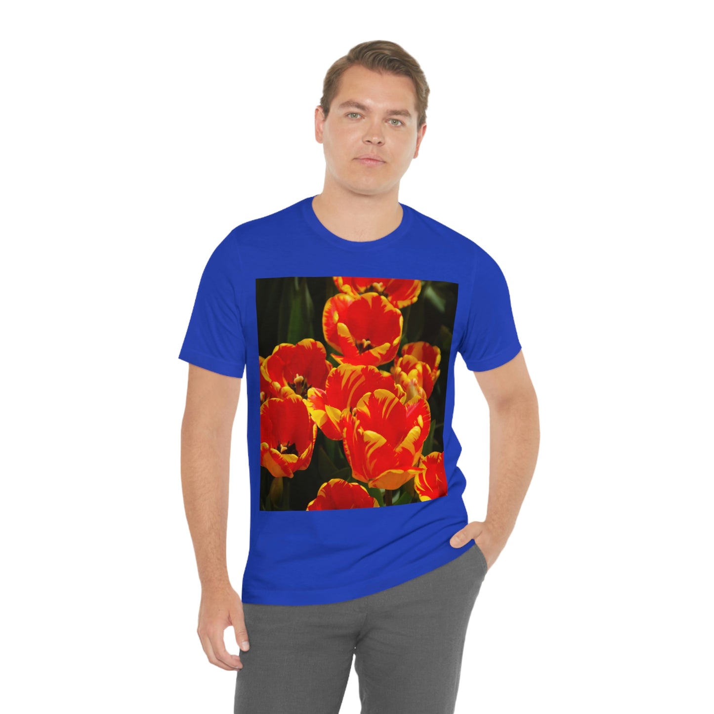 Flowers 19 Unisex Jersey Short Sleeve Tee