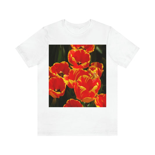 Flowers 19 Unisex Jersey Short Sleeve Tee