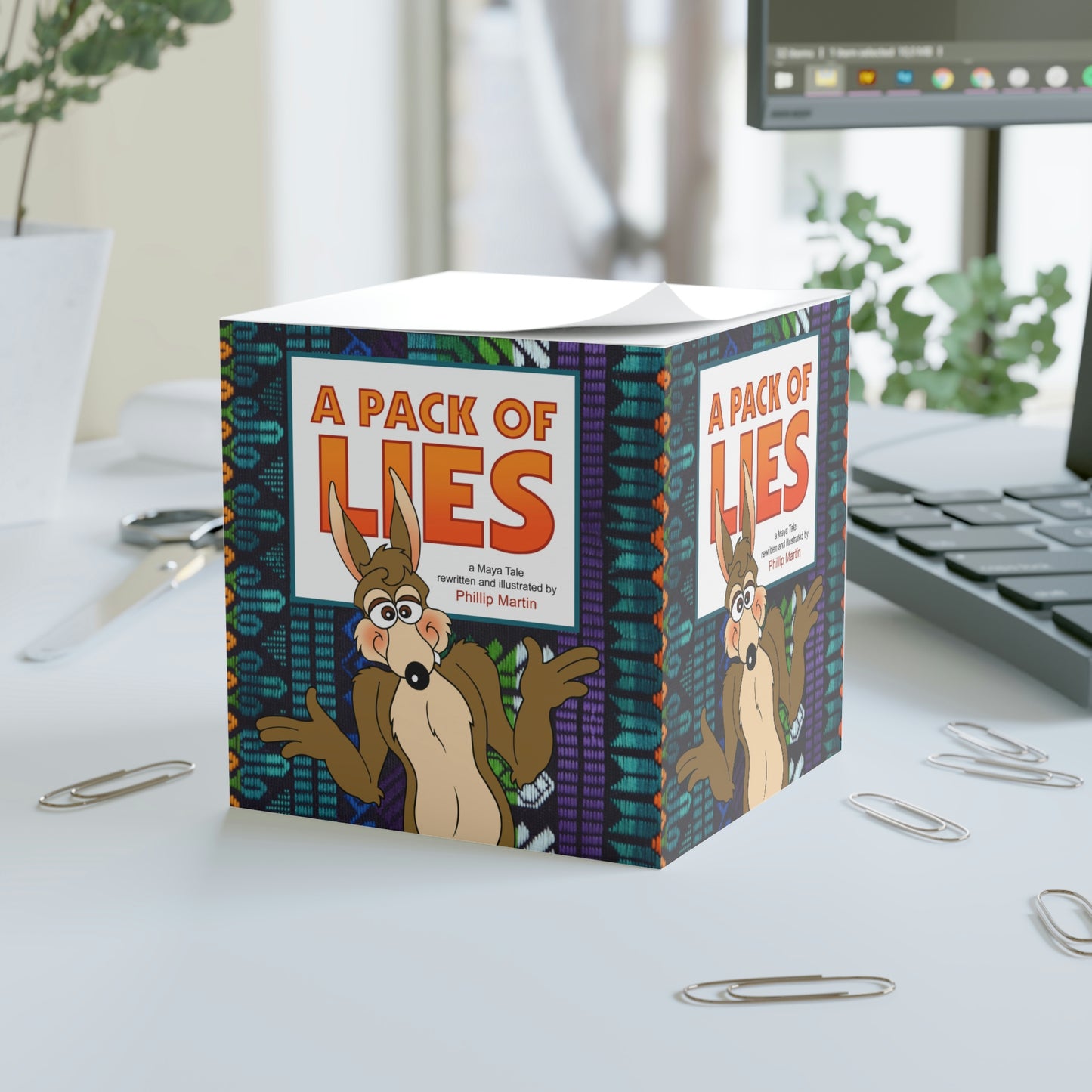 A Pack of Lies Note Cube