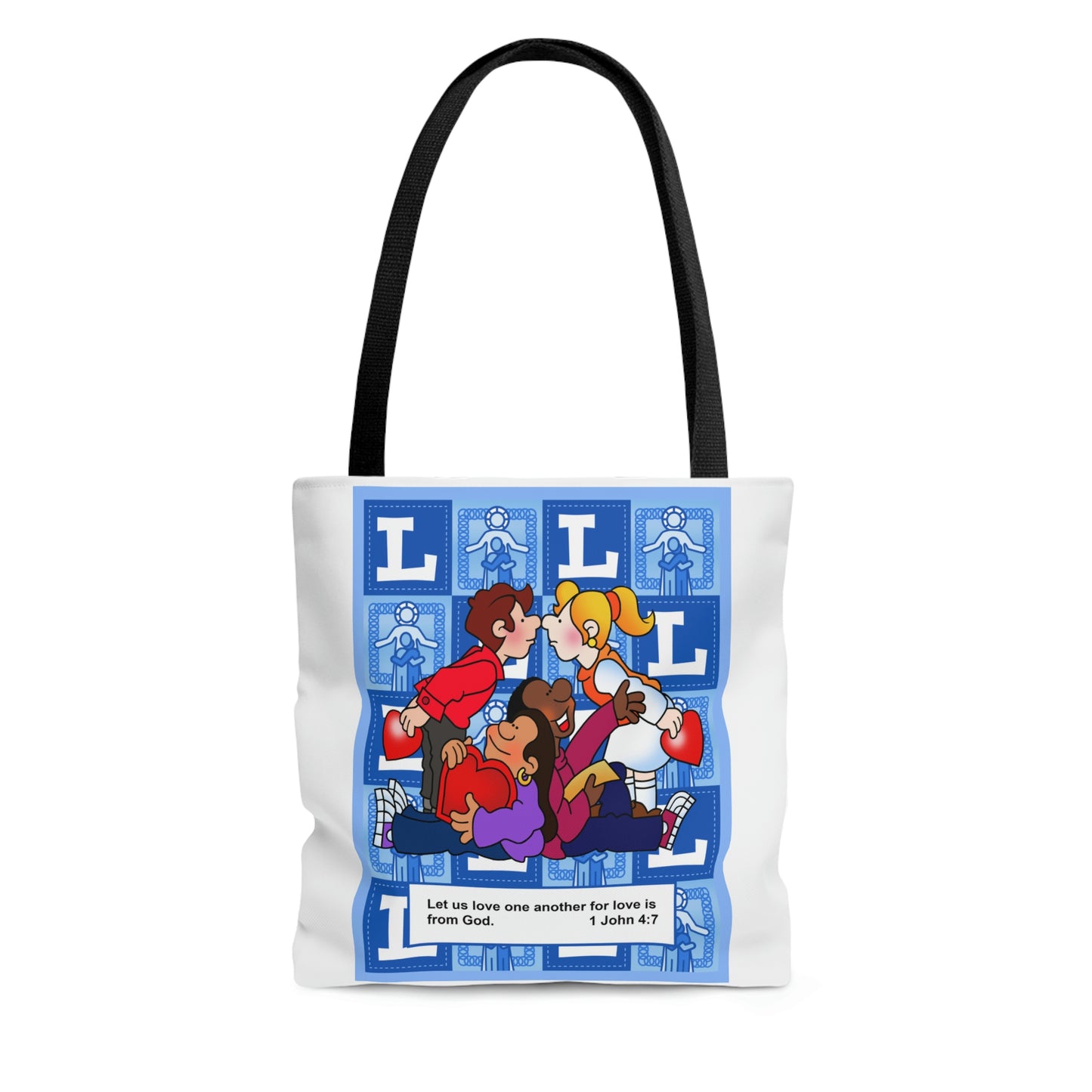 The Bible as Simple as ABC L AOP Tote Bag