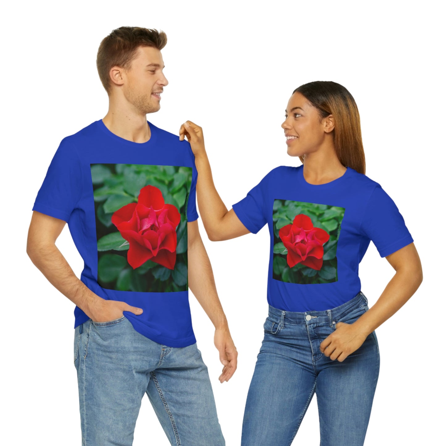 Flowers 07 Unisex Jersey Short Sleeve Tee