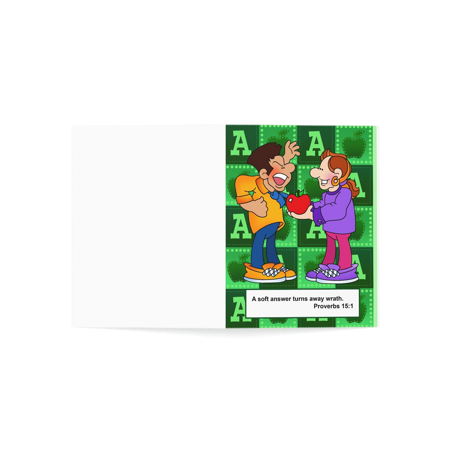 The Bible as Simple as ABC A Greeting Cards (1, 10, 30, and 50pcs)