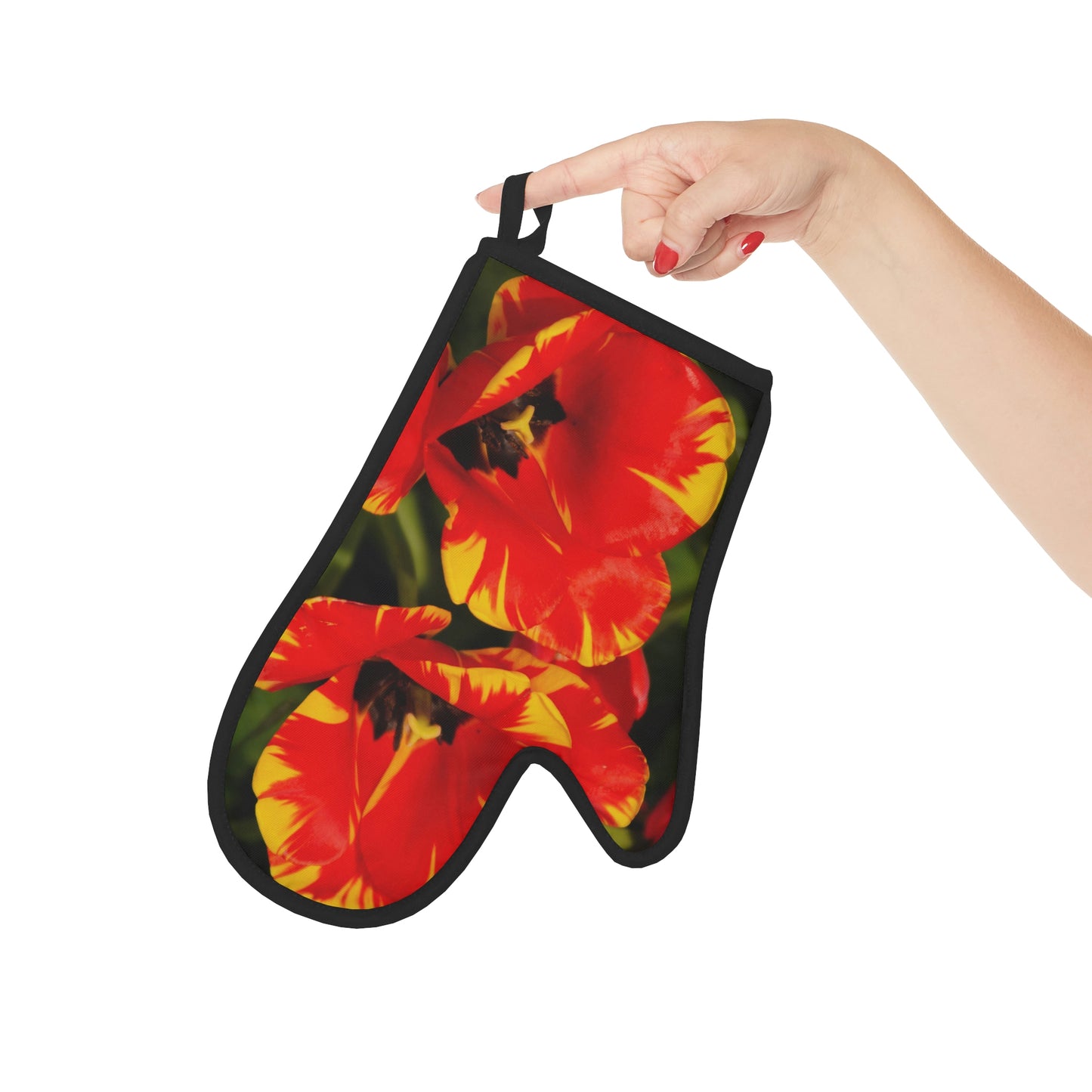 Flowers 11 Oven Glove