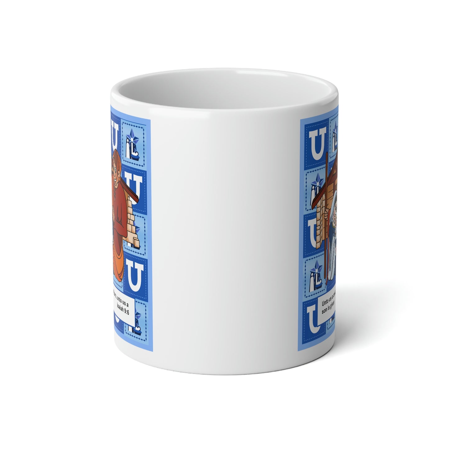 The Bible as Simple as ABC U Jumbo Mug, 20oz