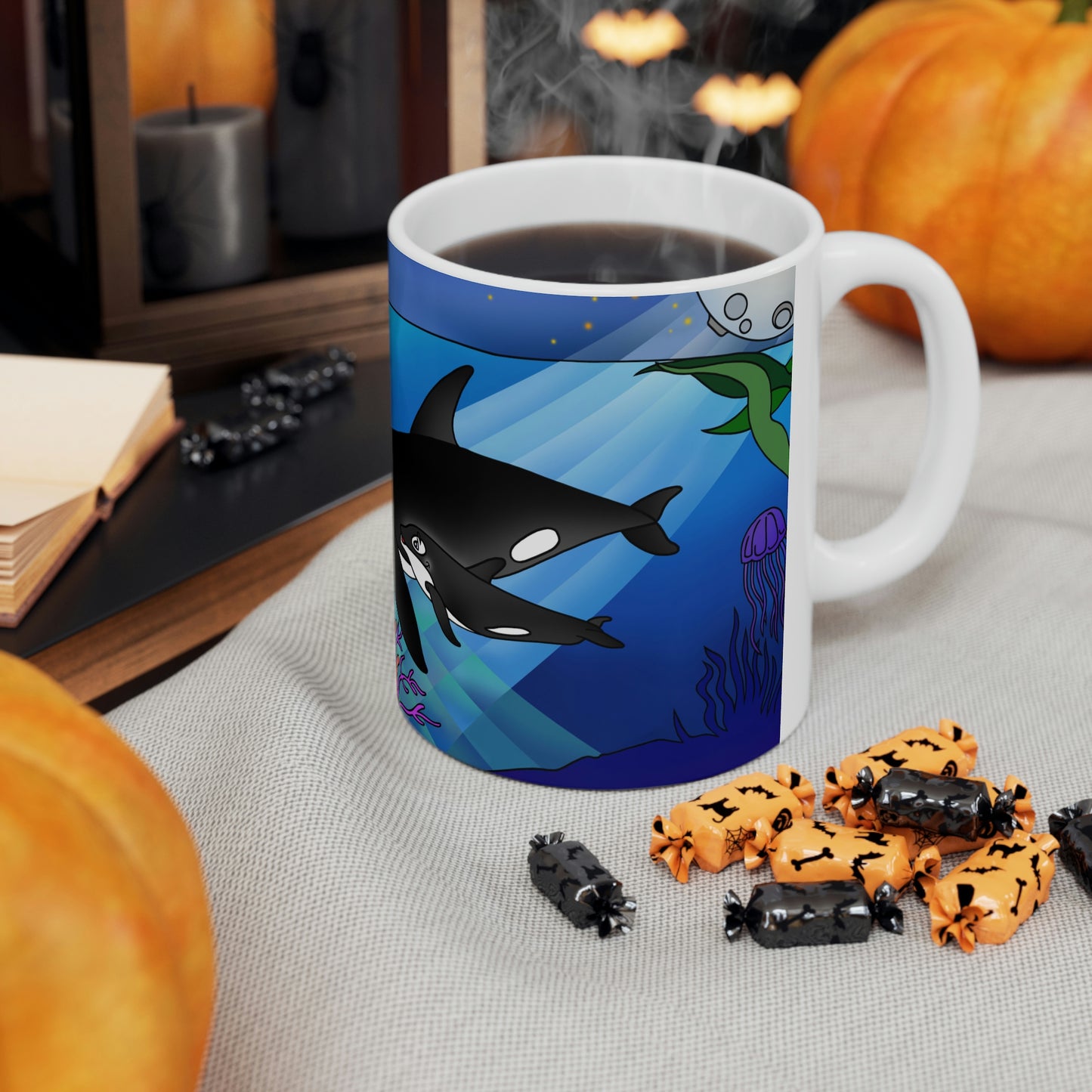 Orcas Ceramic Mug 11oz