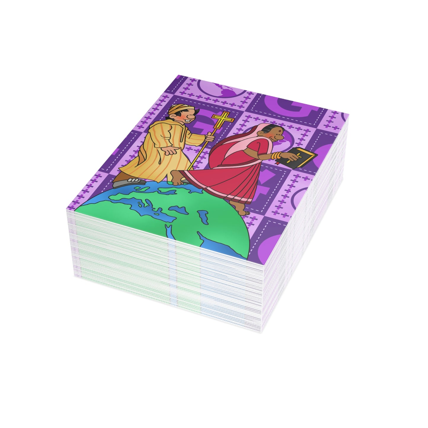 The Bible as Simple as ABC G Greeting Card Bundles (envelopes not included)