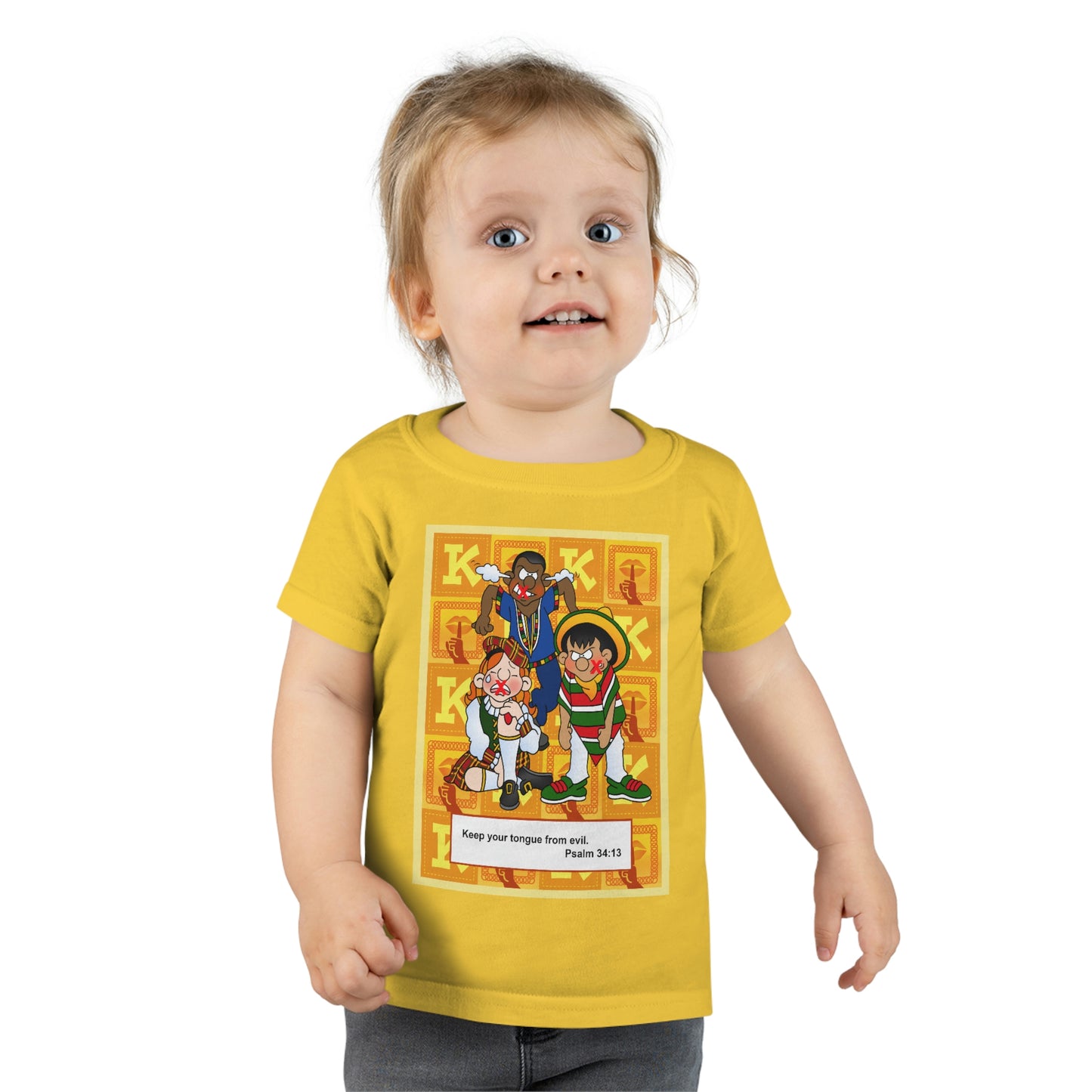 The Bible as Simple as ABC K Toddler T-shirt