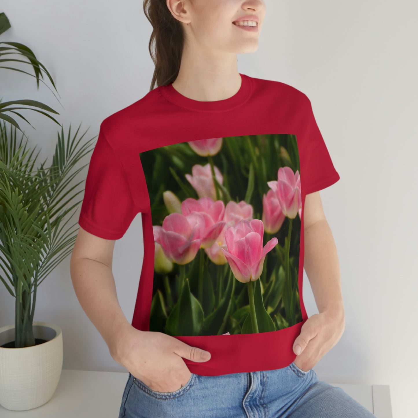 Flowers 17 Unisex Jersey Short Sleeve Tee