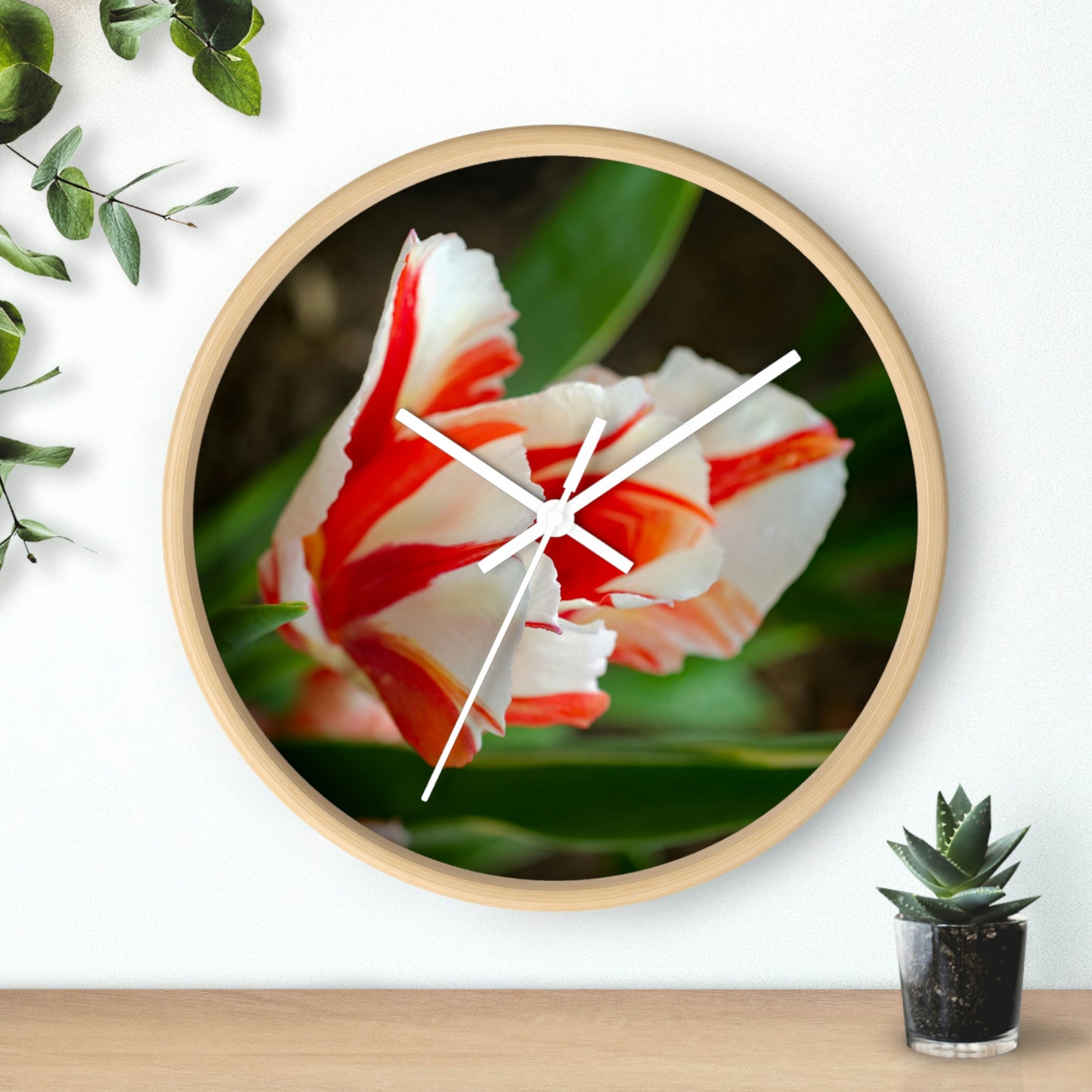 Flowers 06 Wall Clock