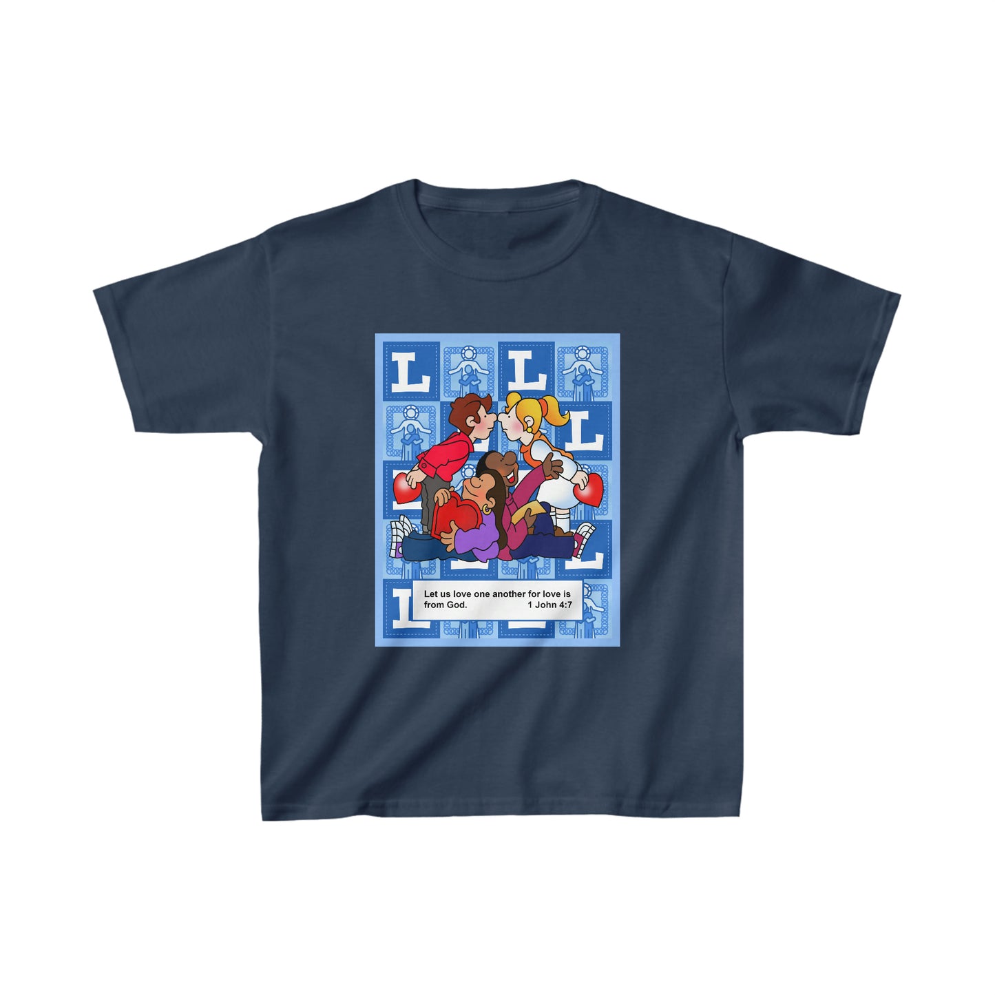 The Bible as Simple as ABC L Kids Heavy Cotton™ Tee