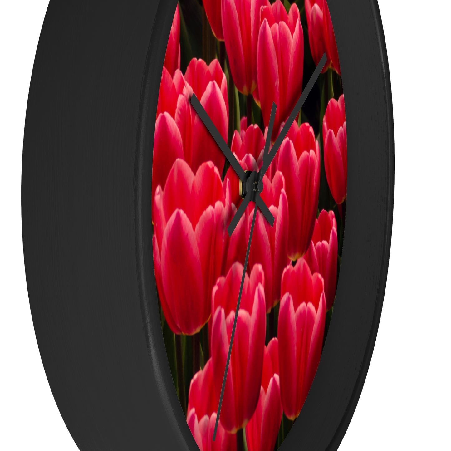 Flowers 24 Wall Clock