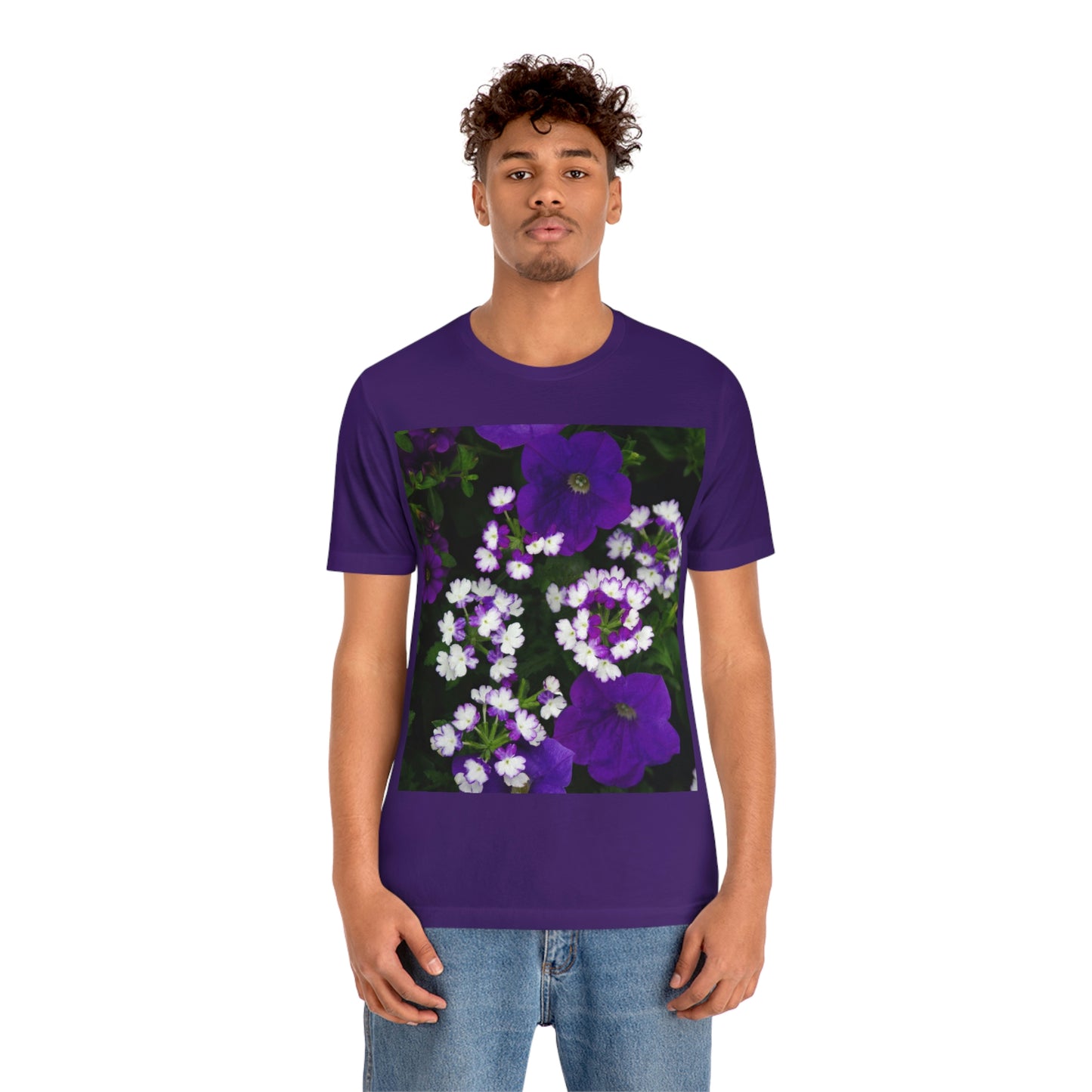 Flowers 04 Unisex Jersey Short Sleeve Tee