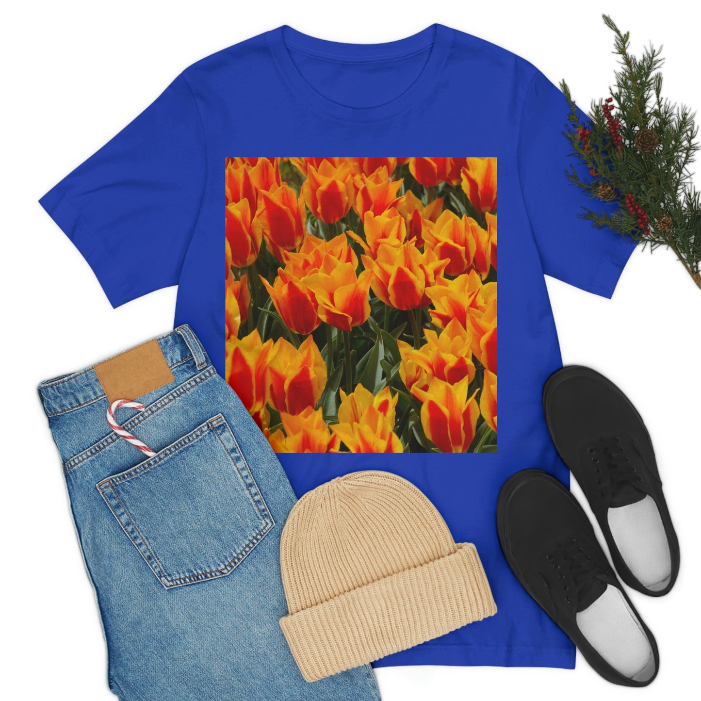Flowers 18 Unisex Jersey Short Sleeve Tee