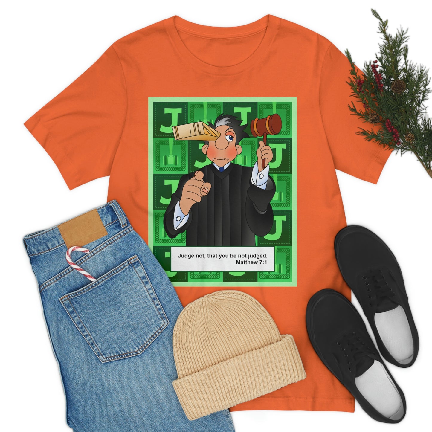 The Bible as Simple as ABC J Unisex Jersey Short Sleeve Tee