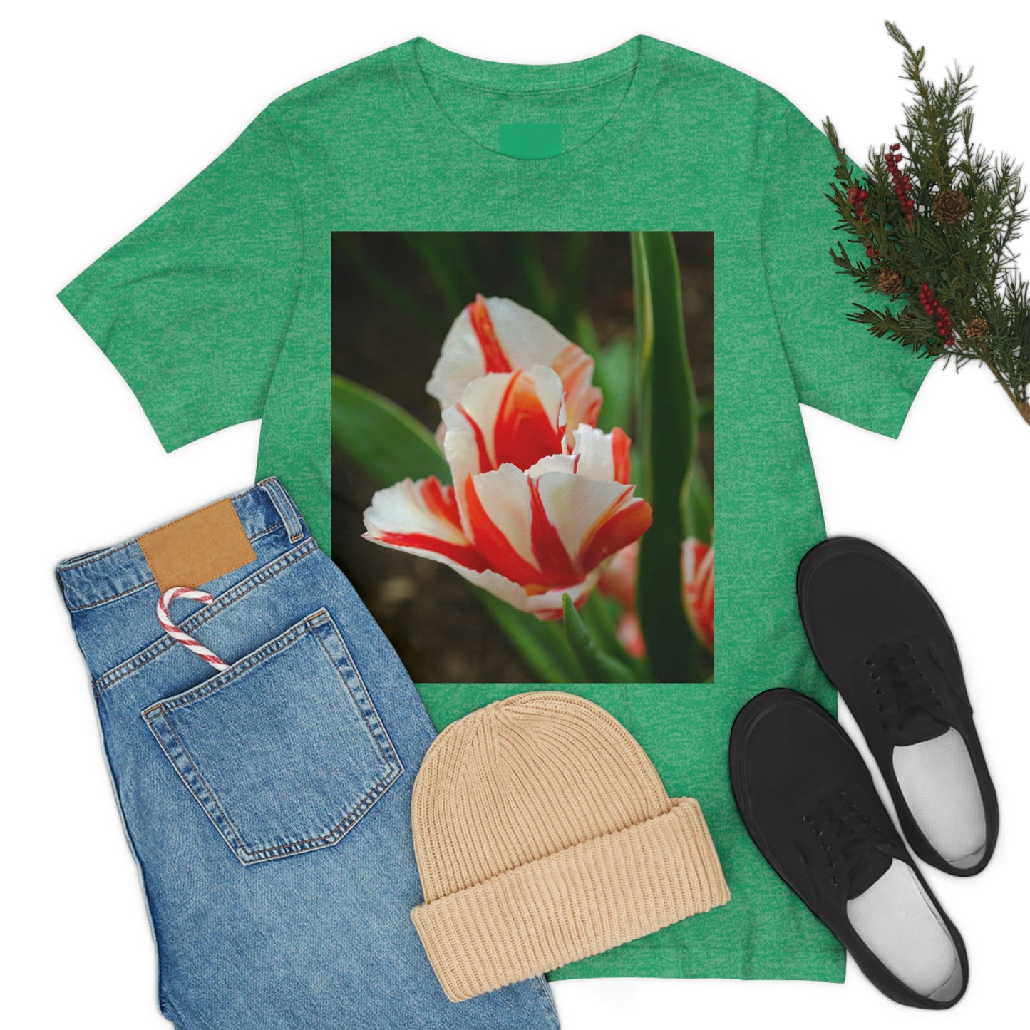 Flowers 06 Unisex Jersey Short Sleeve Tee