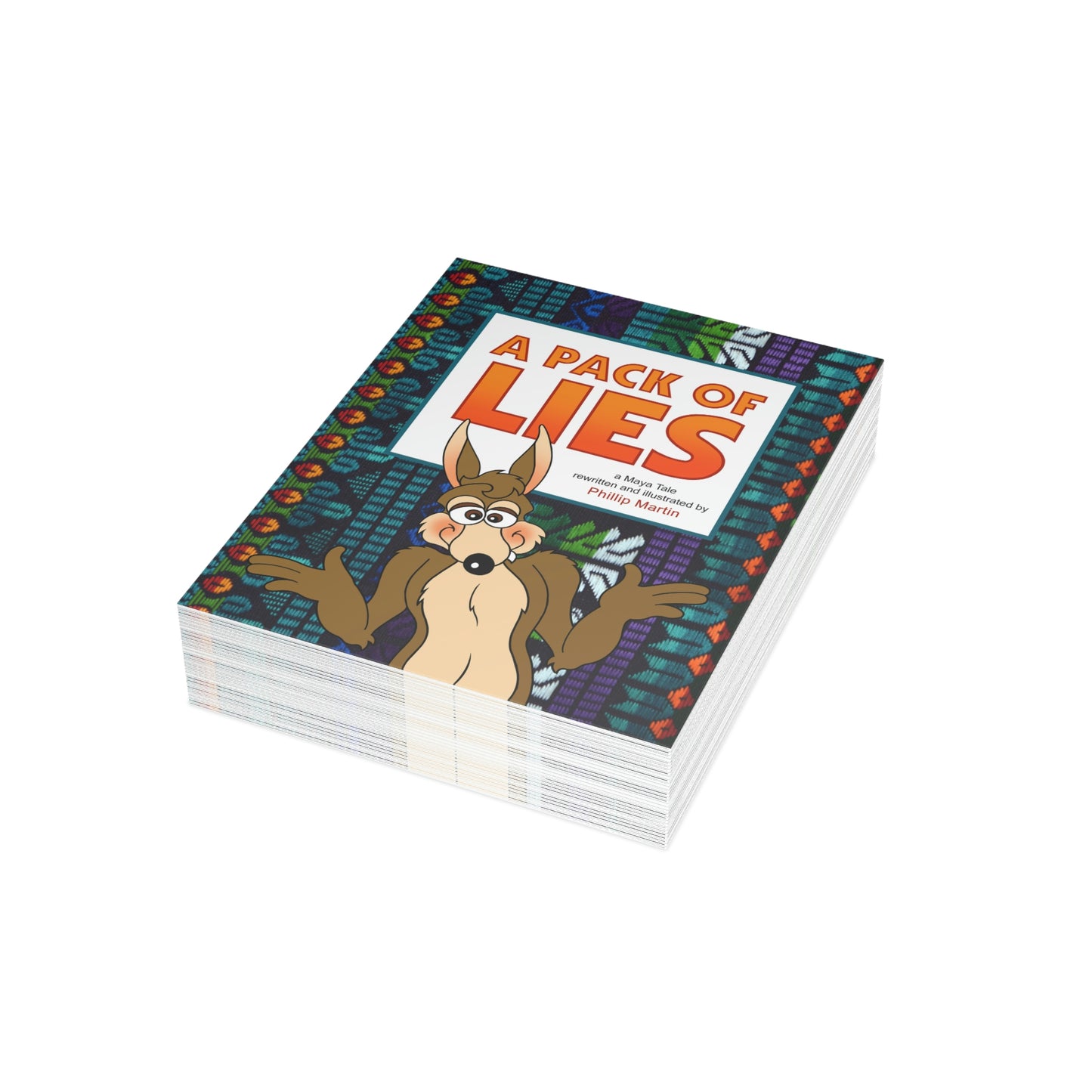 A Pack of Lies Greeting Cards (1, 10, 30, and 50pcs)