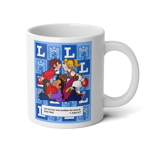 The Bible as Simple as ABC L Jumbo Mug, 20oz