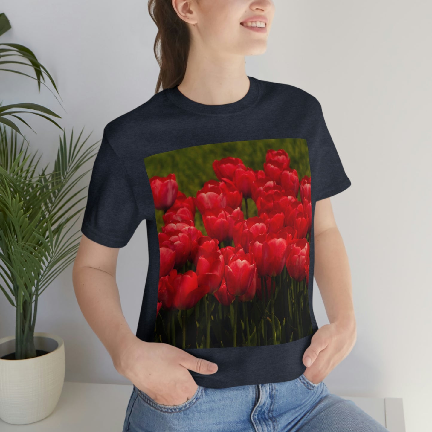 Flowers 22 Unisex Jersey Short Sleeve Tee