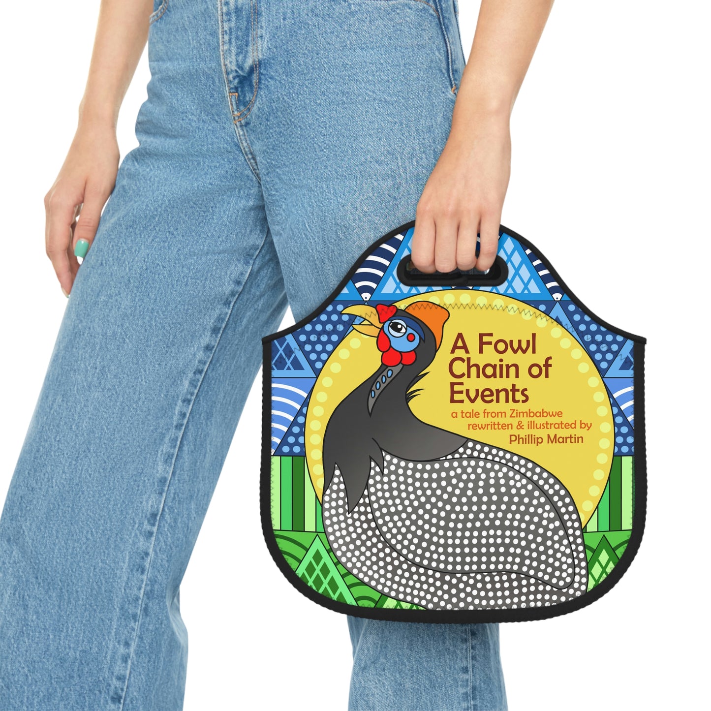 A Fowl Chain of Events Neoprene Lunch Bag