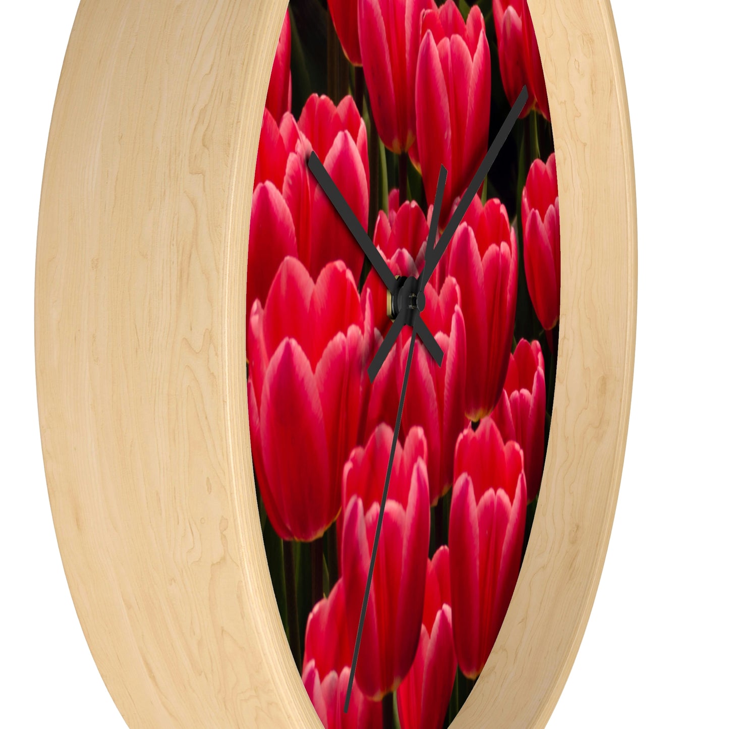 Flowers 24 Wall Clock