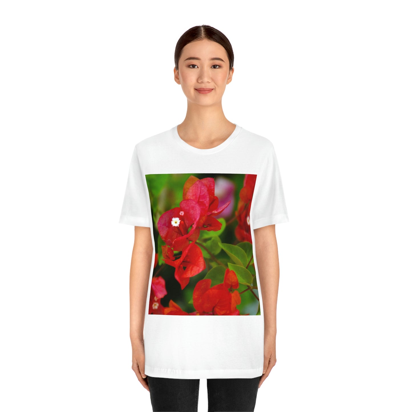 Flowers 28 Unisex Jersey Short Sleeve Tee