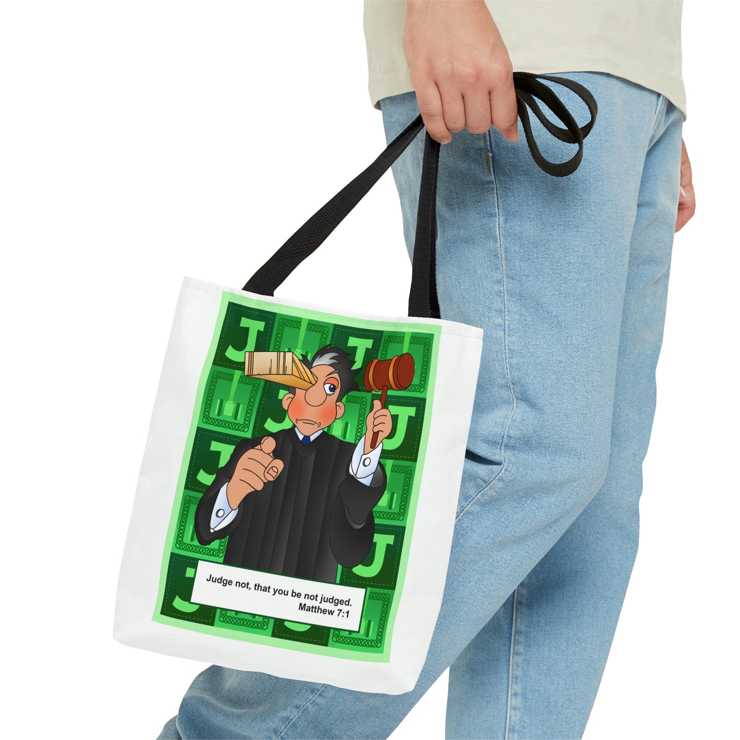 The Bible as Simple as ABC J AOP Tote Bag