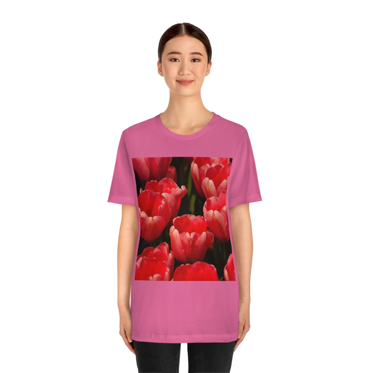 Flowers 09 Unisex Jersey Short Sleeve Tee