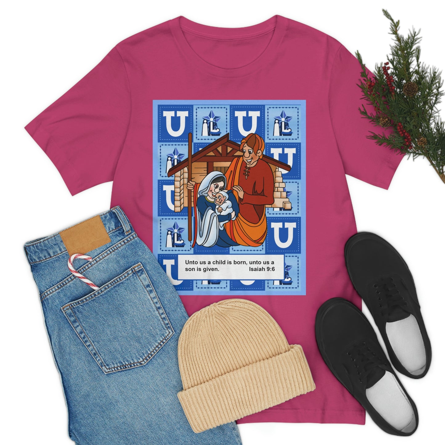 The Bible as Simple as ABC U Unisex Jersey Short Sleeve Tee