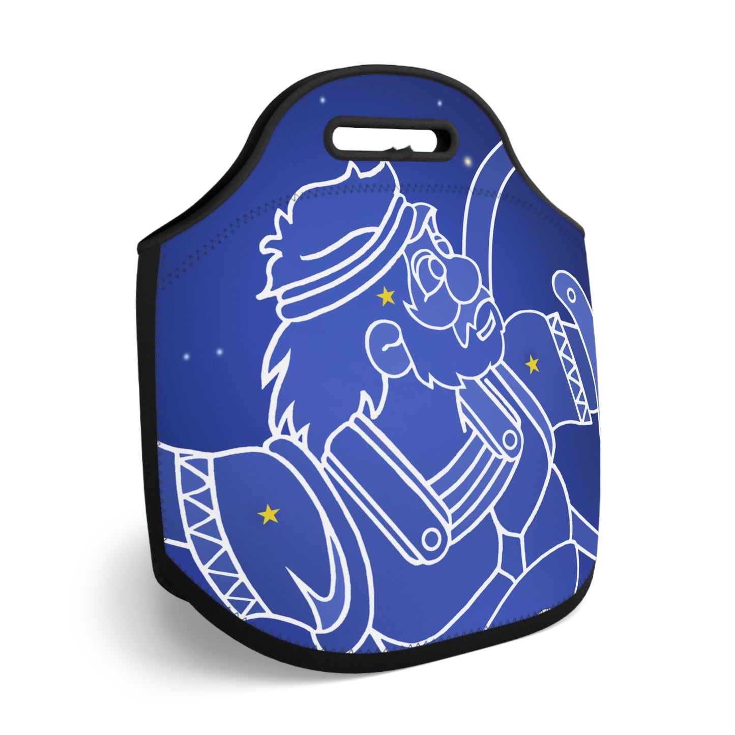 Triple Gratitude with Assorted Monsters! Neoprene Lunch Bag