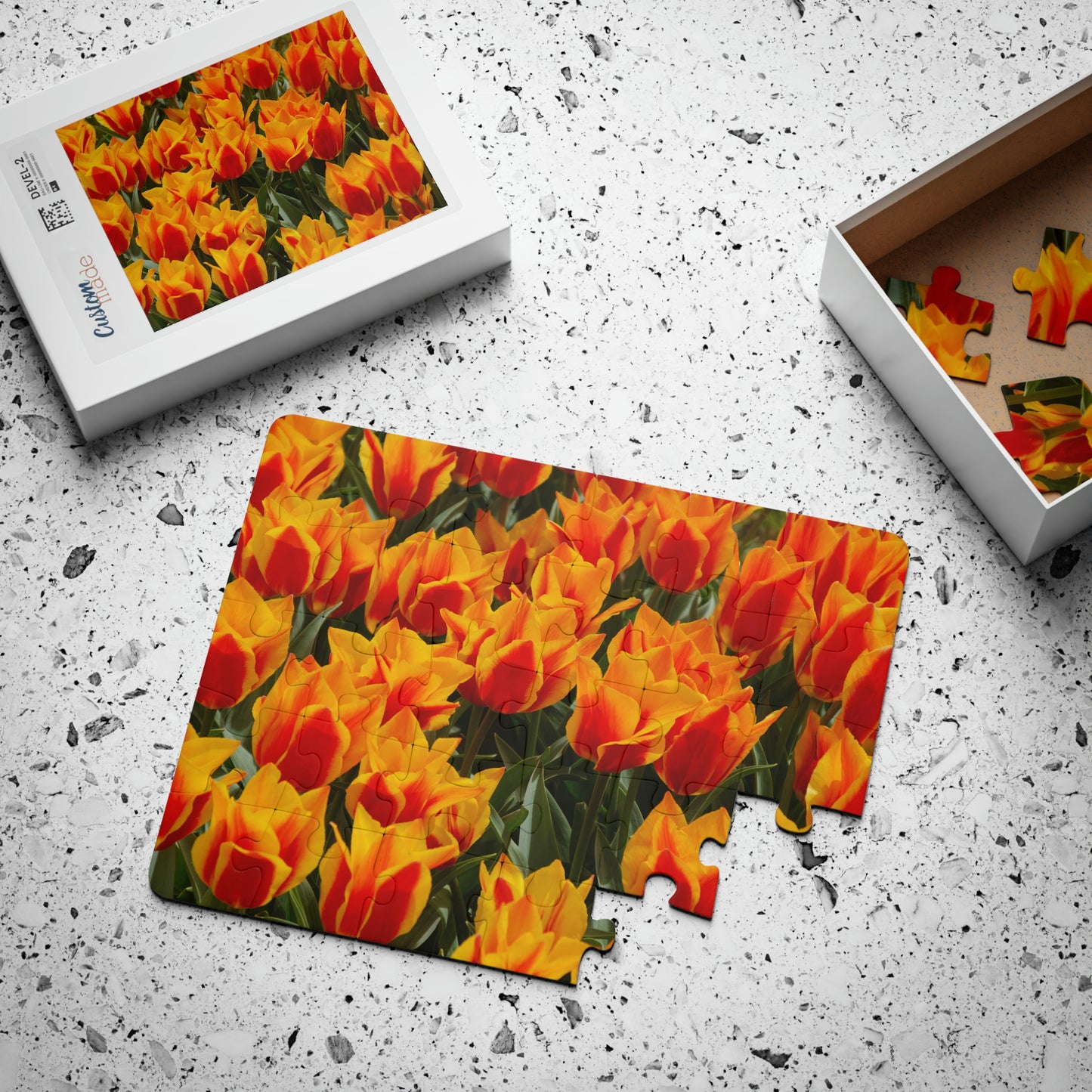 Flowers 18 Kids' Puzzle, 30-Piece