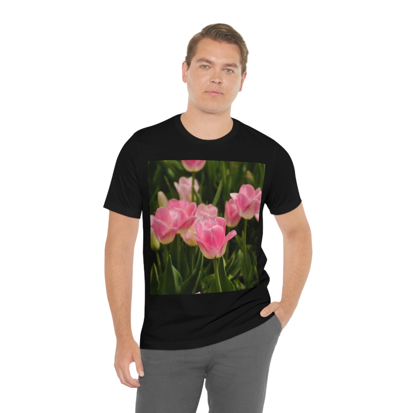 Flowers 17 Unisex Jersey Short Sleeve Tee