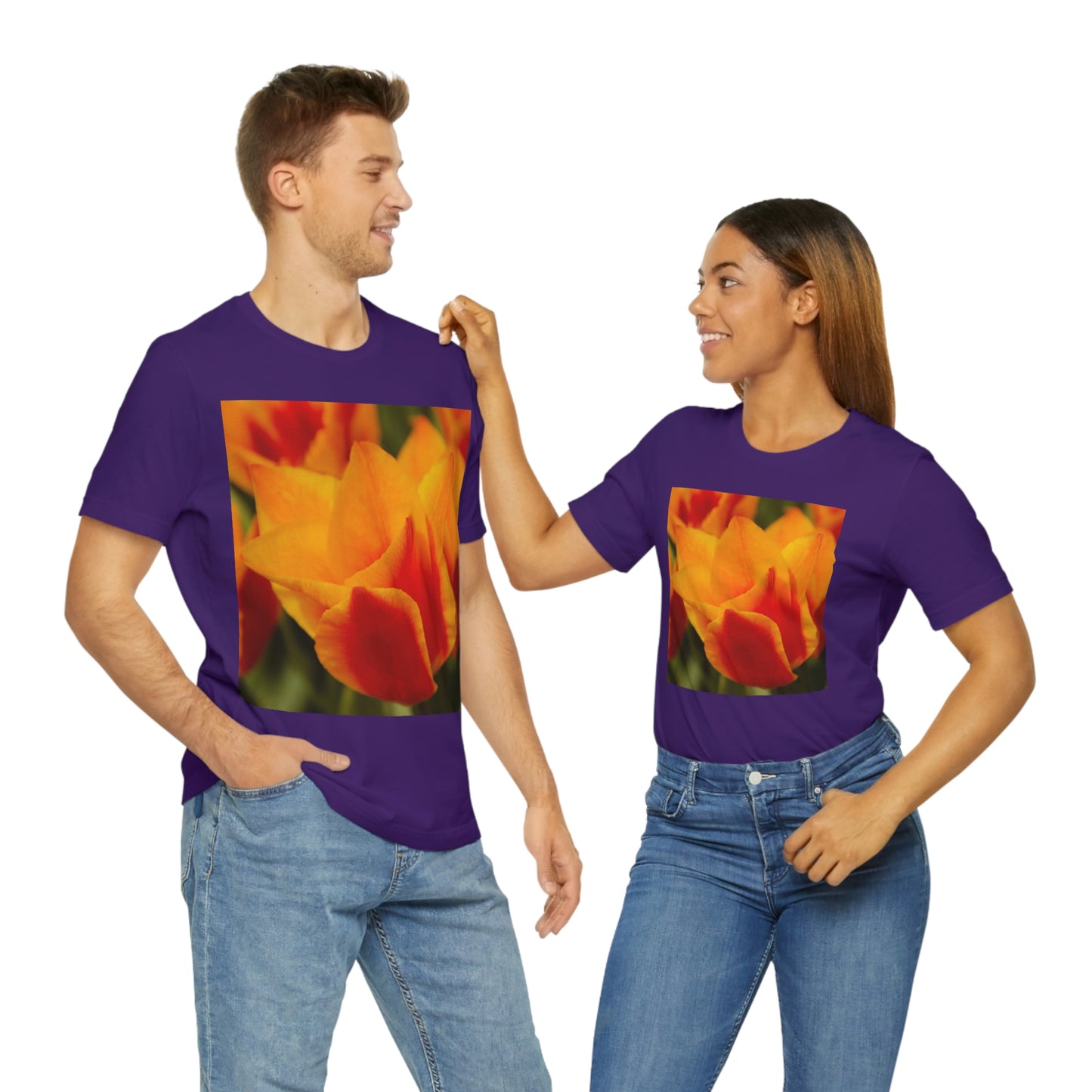 Flowers 13 Unisex Jersey Short Sleeve Tee