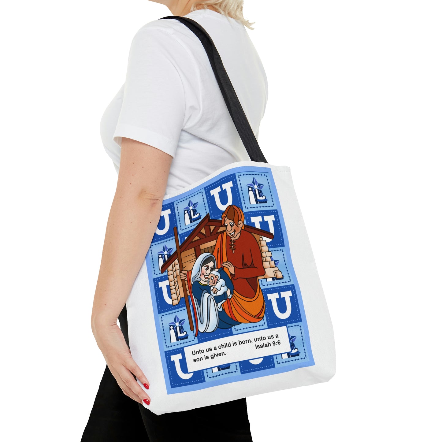 The Bible as Simple as ABC U AOP Tote Bag