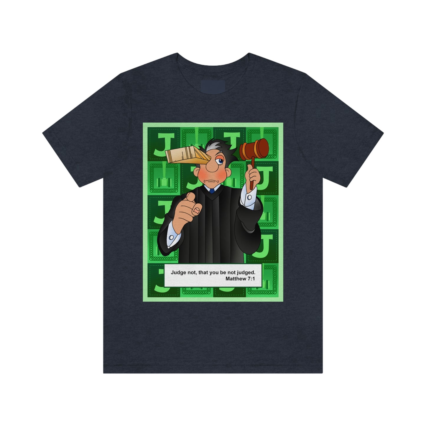 The Bible as Simple as ABC J Unisex Jersey Short Sleeve Tee