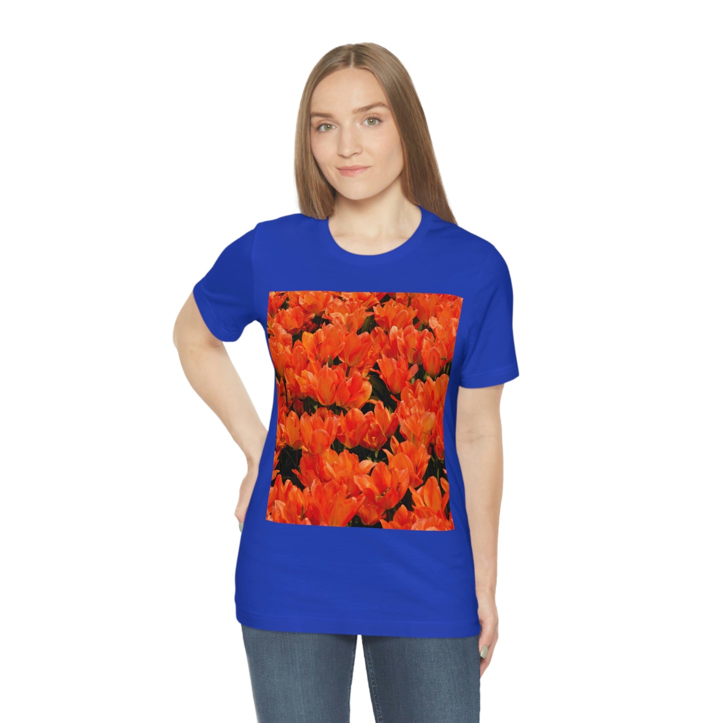 Flowers 03 Unisex Jersey Short Sleeve Tee
