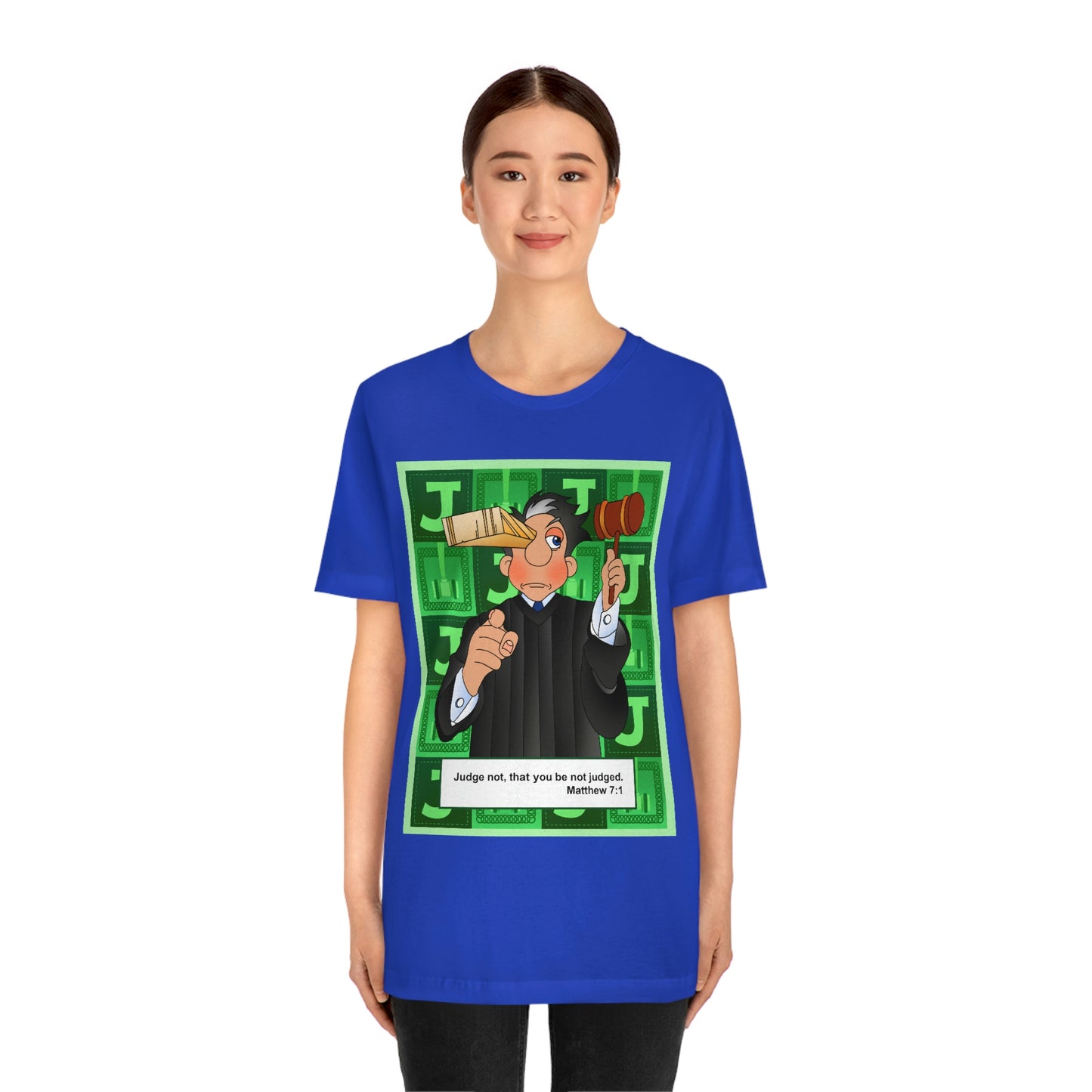 The Bible as Simple as ABC J Unisex Jersey Short Sleeve Tee