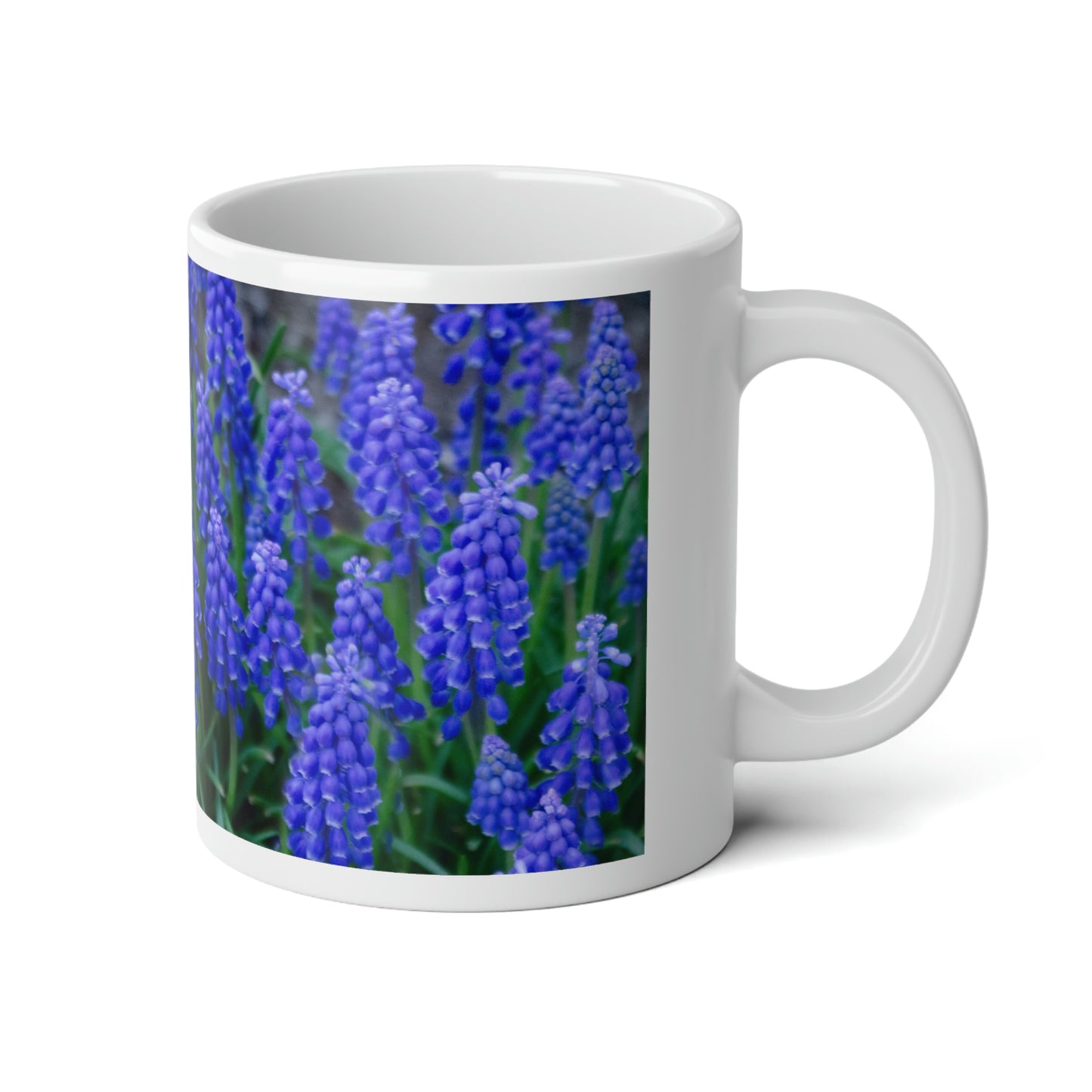 Flowers 11 Jumbo Mug, 20oz