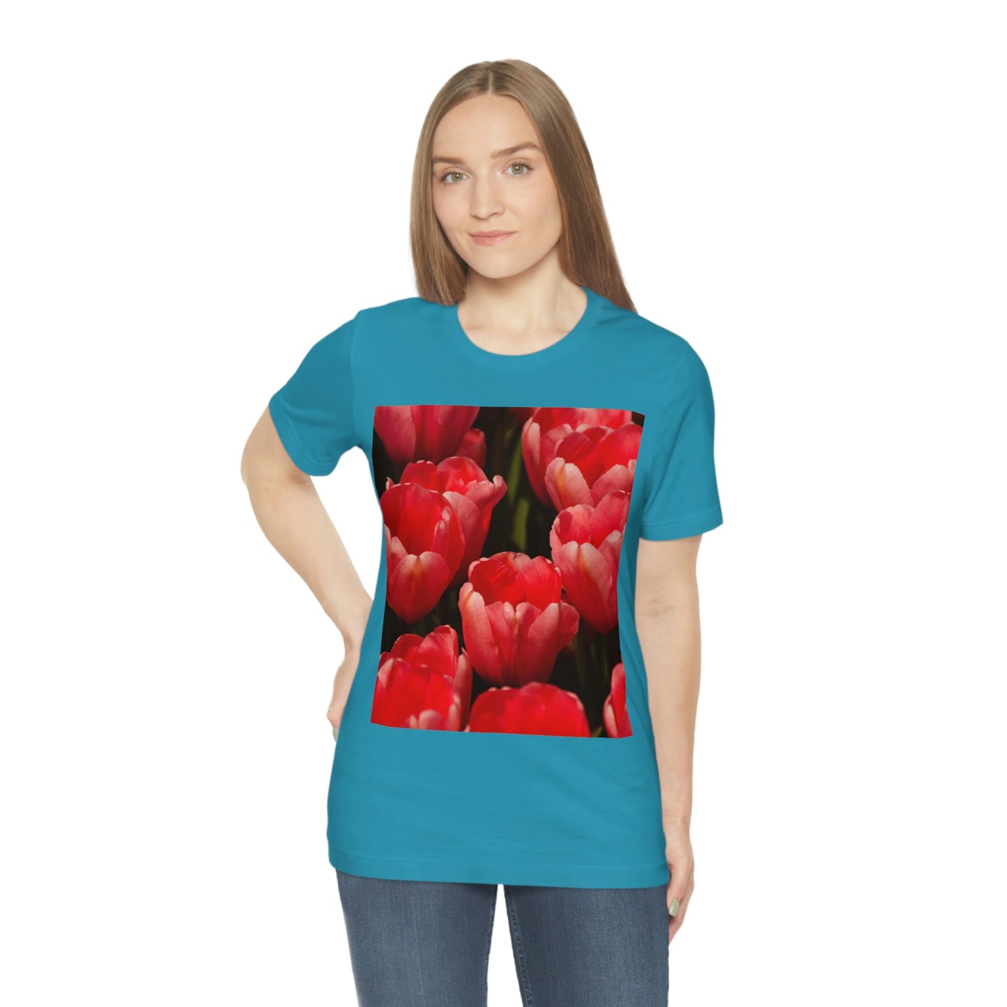 Flowers 09 Unisex Jersey Short Sleeve Tee