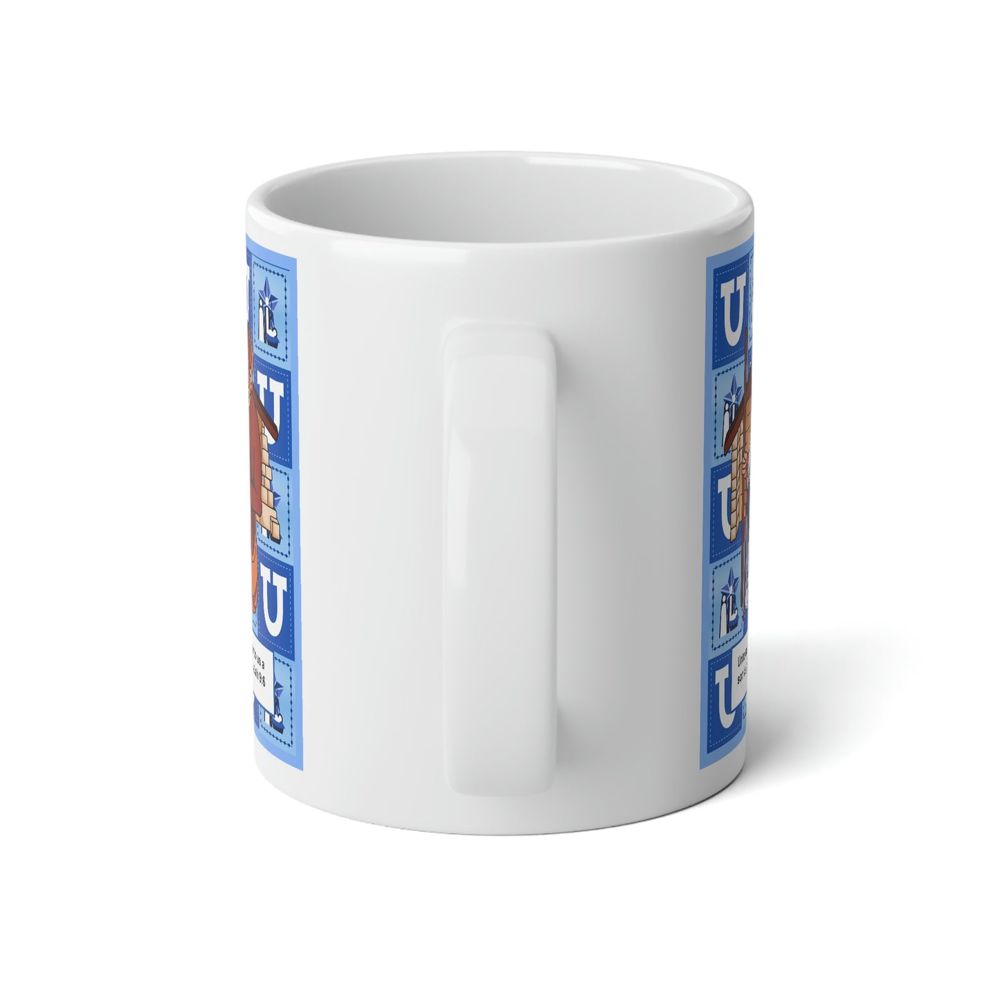 The Bible as Simple as ABC U Jumbo Mug, 20oz