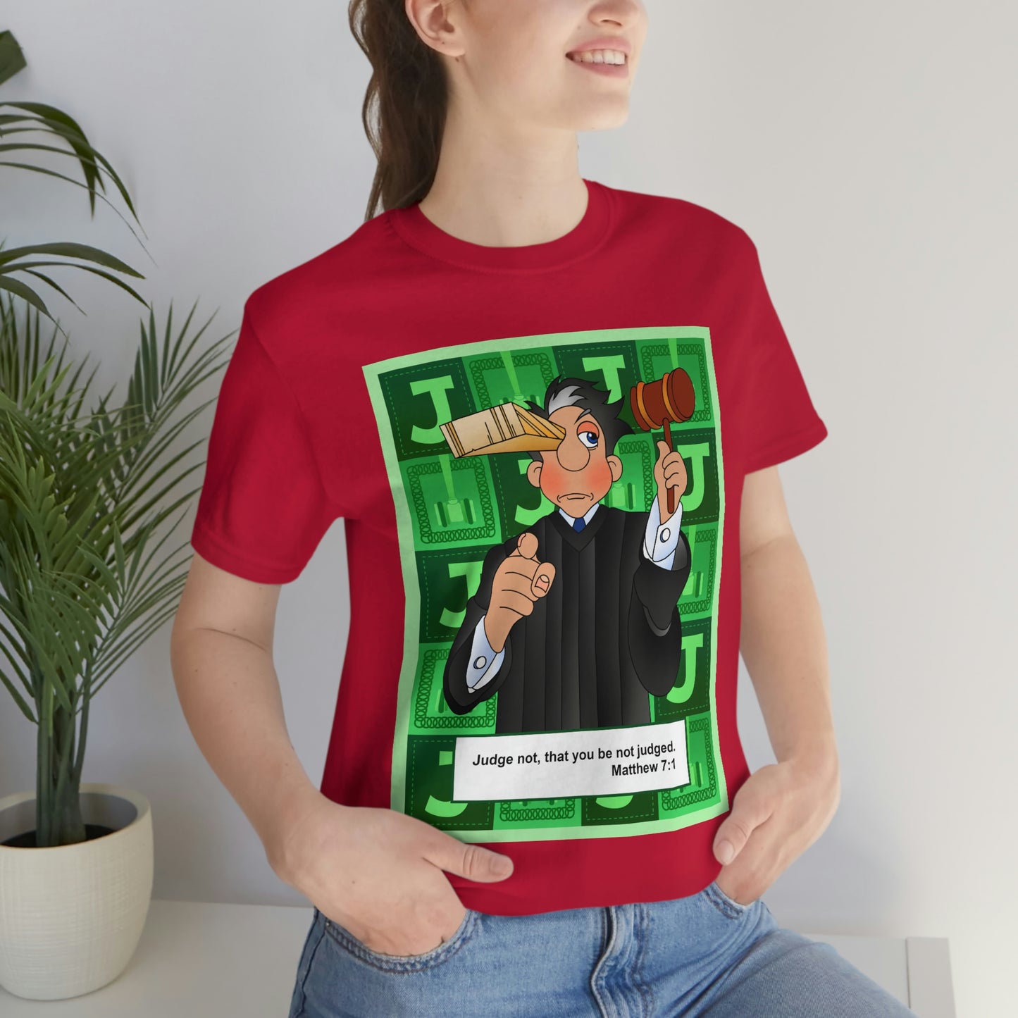 The Bible as Simple as ABC J Unisex Jersey Short Sleeve Tee