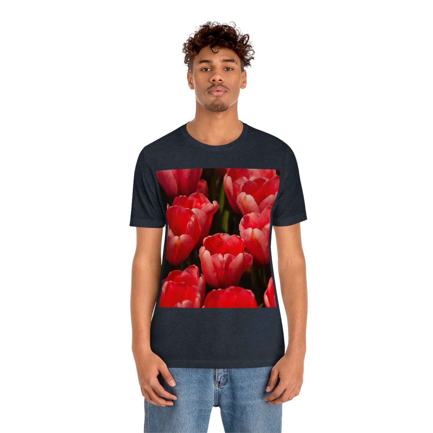 Flowers 09 Unisex Jersey Short Sleeve Tee