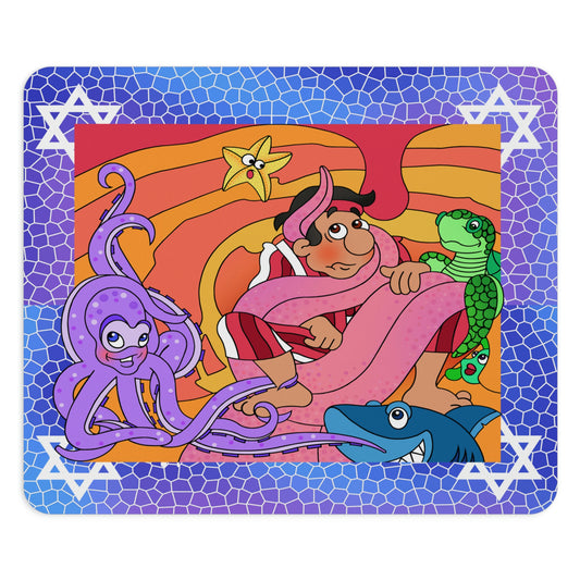 The Story of Jonah Rectangle Mouse Pad
