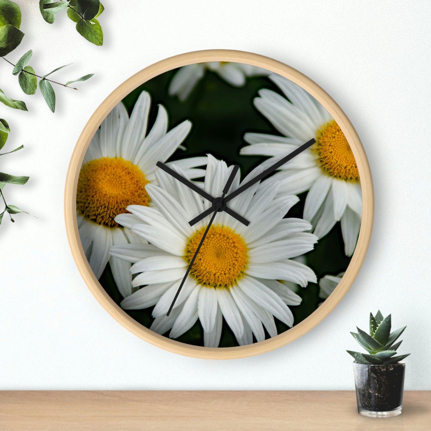 Flowers 01 Wall Clock