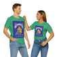 Triple Gratitude with Assorted Monsters Unisex Jersey Short Sleeve Tee