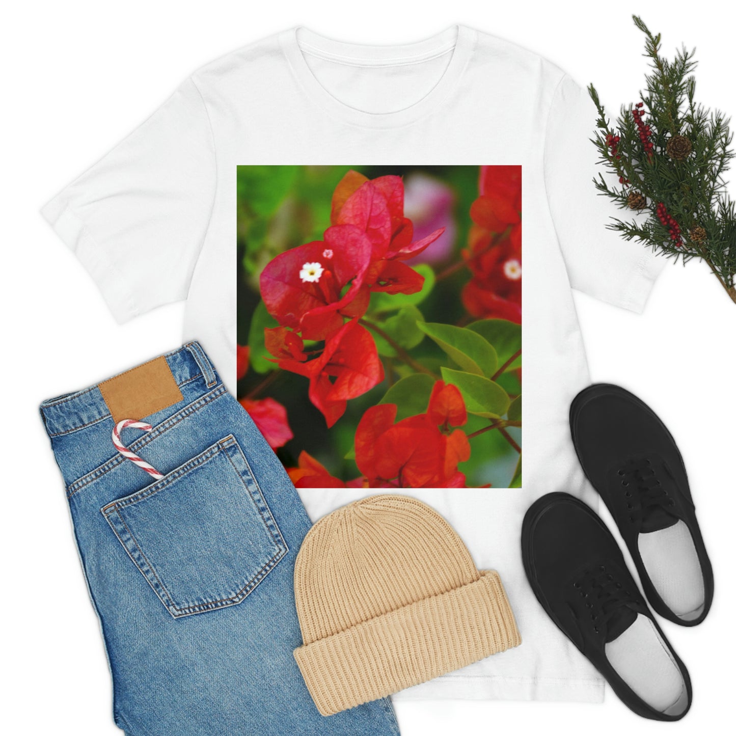 Flowers 28 Unisex Jersey Short Sleeve Tee