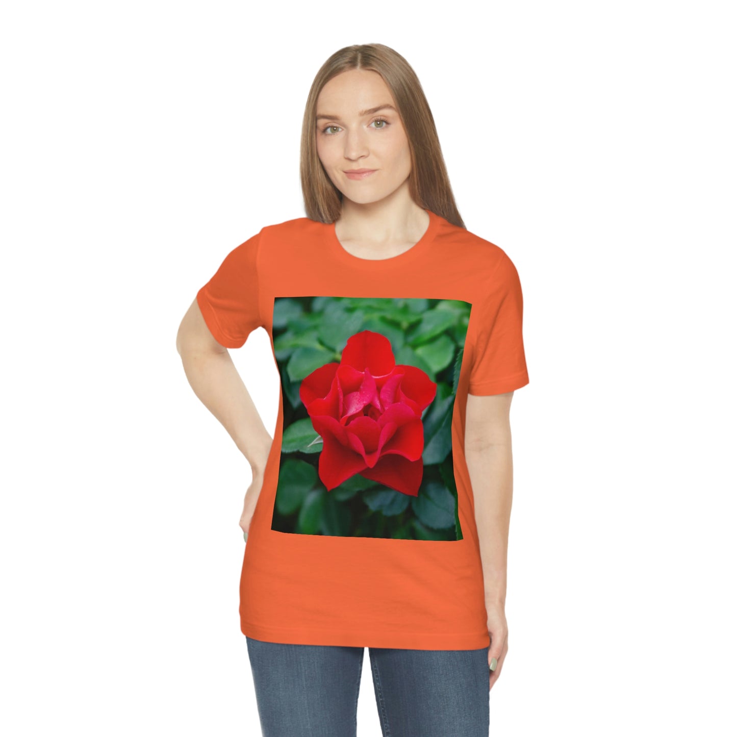 Flowers 07 Unisex Jersey Short Sleeve Tee